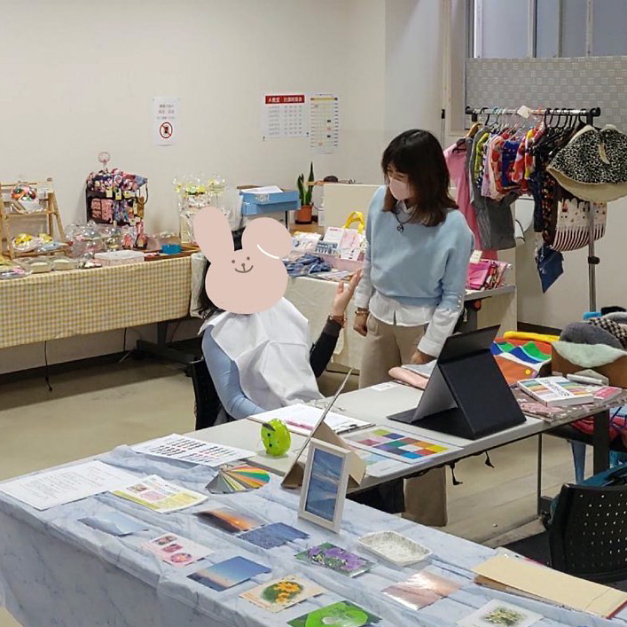ｅｍｏハンドメイドマルシェに出店