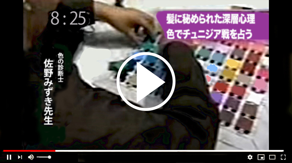 佐野みずきの色彩心理診断